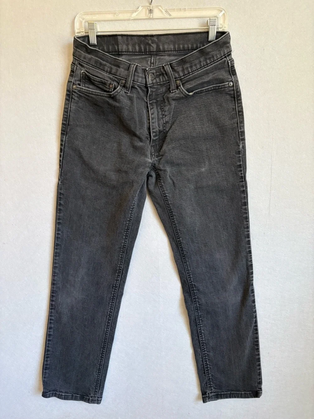 Levis 541 31x28 Athletic Taper Fit Men’s Jeans in Washed Charcoal size